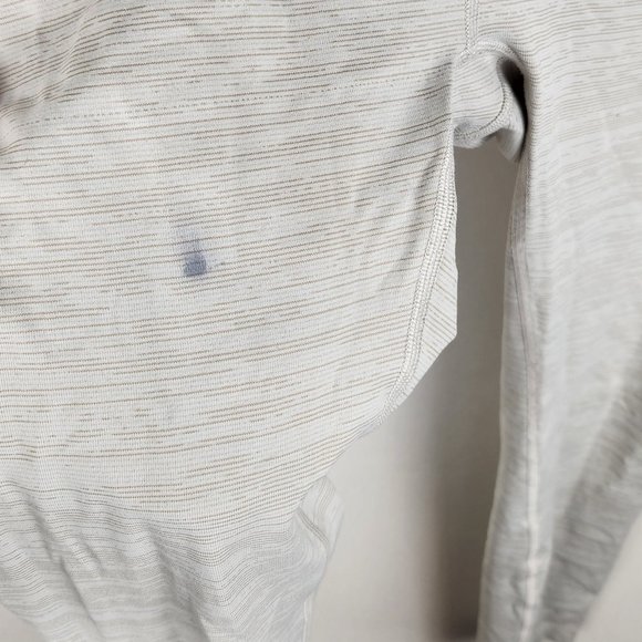 Outdoor Voices Heathered White/Gray 7/8 Leggings sz S Flawed - Picture 4 of 7